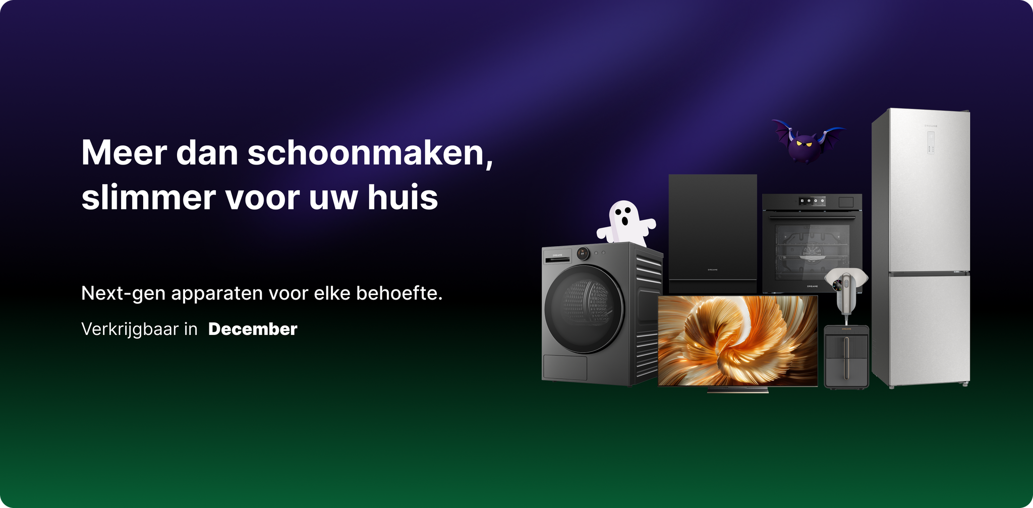 Voorstelling van de apparaat-collectie van Dreame: ongeëvenaarde technologie voor een beter thuis