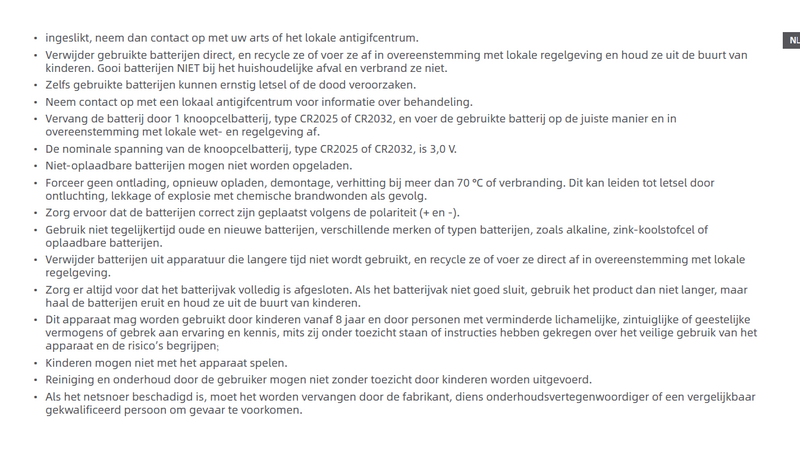 Waarschuwingen en veiligheidsinformatie