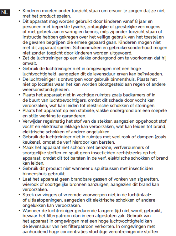 Waarschuwingen en veiligheidsinformatie