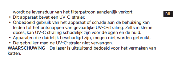 Waarschuwingen en veiligheidsinformatie