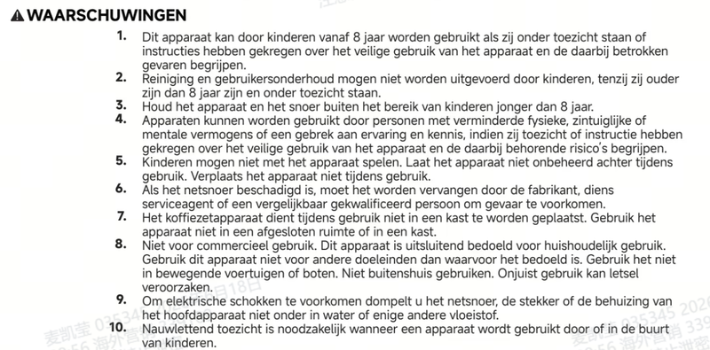 Waarschuwingen en veiligheidsinformatie