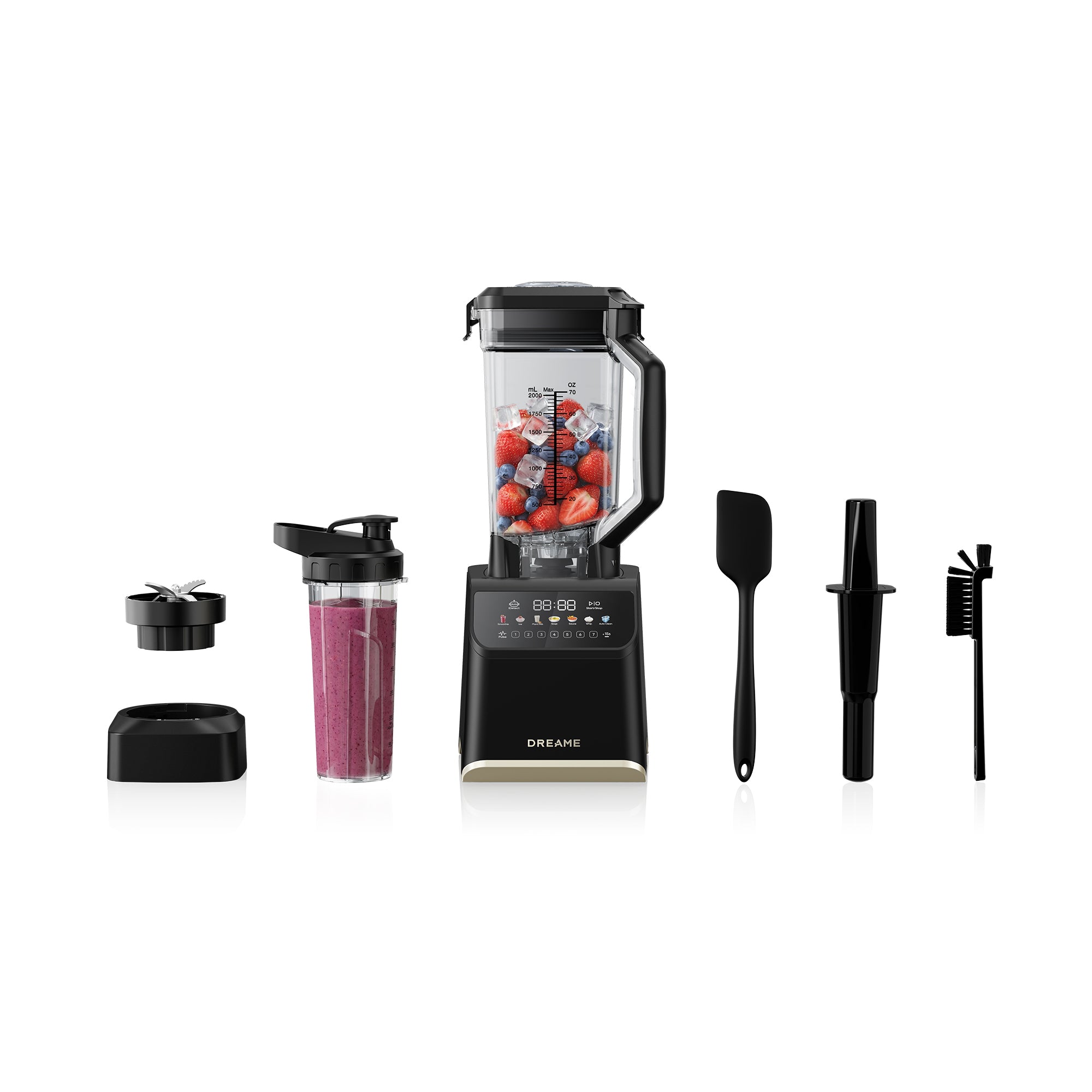 BlendLogic™ high-performance blender zwart