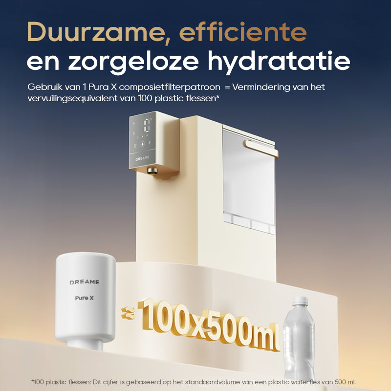 Set van 6 vervangingsfilters voor waterfilters C10