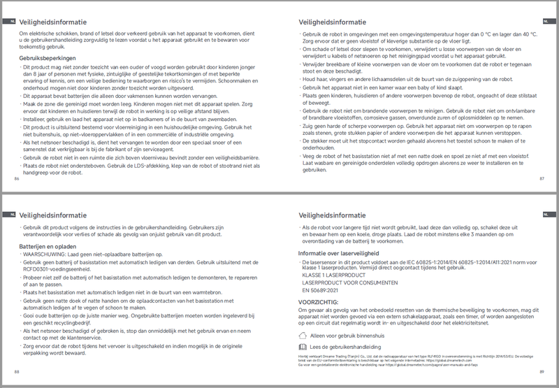 Waarschuwingen en veiligheidsinformatie