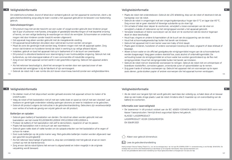 Waarschuwingen en veiligheidsinformatie