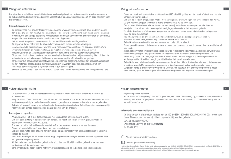 Waarschuwingen en veiligheidsinformatie