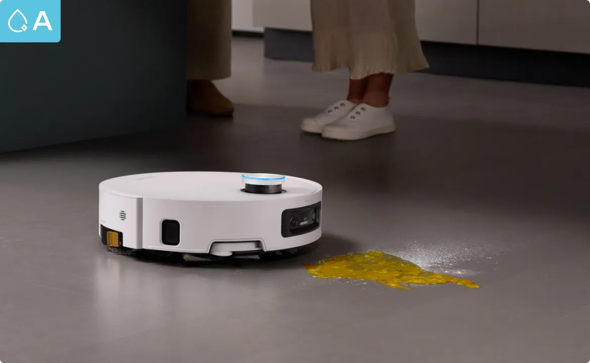 Dreame Aqua10 Ultra Track Complete vloerreinigingsoplossing verwijdert effectief huishoudelijk vuil