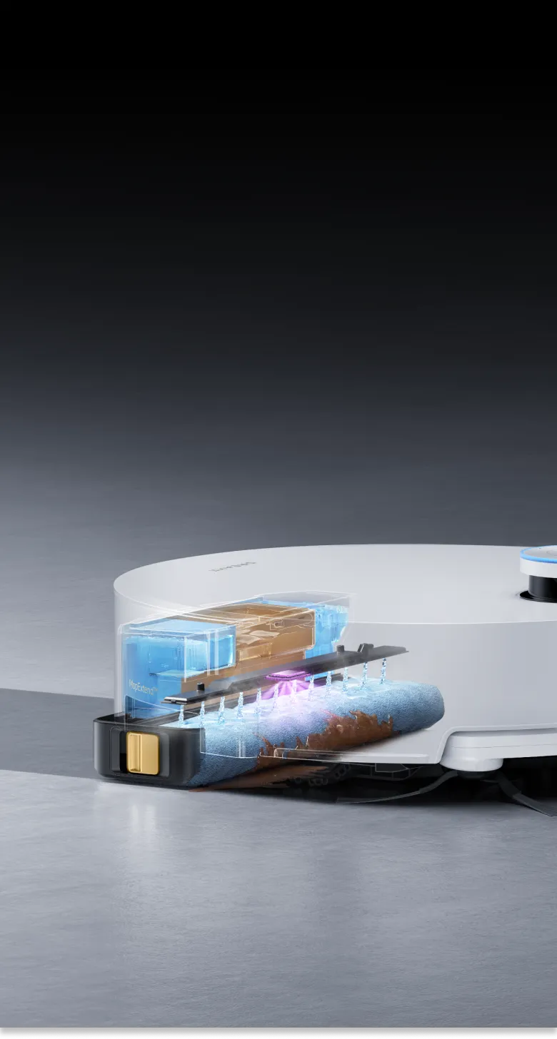 Dreame Aqua10 Ultra Track Complete – TrackSync dweilsysteem met constante warmwaterstraal voor altijd schone vloeren