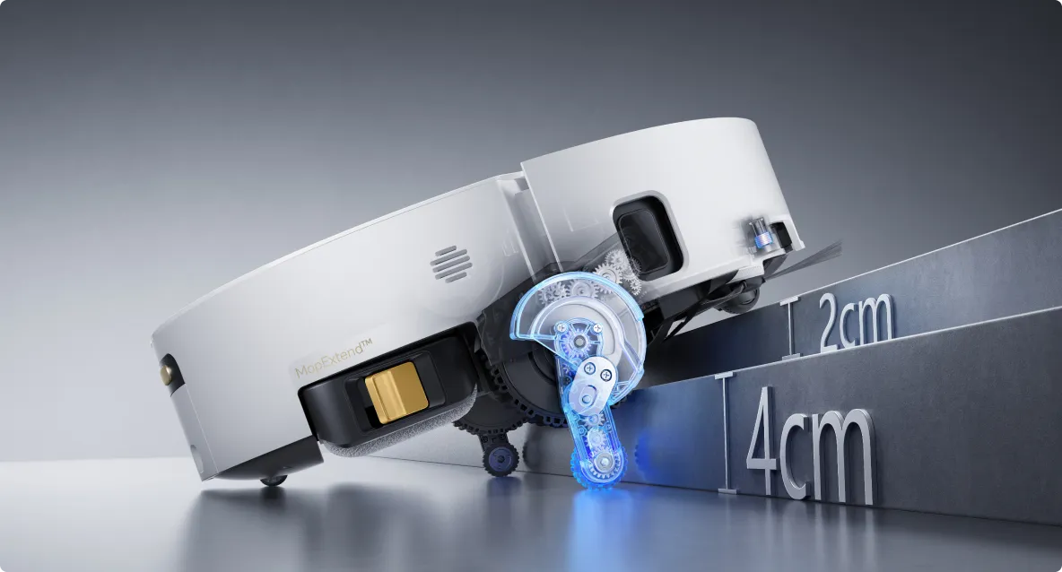 ProLeap obstakeloverwinningstechnologie tot 6 cm hoogte