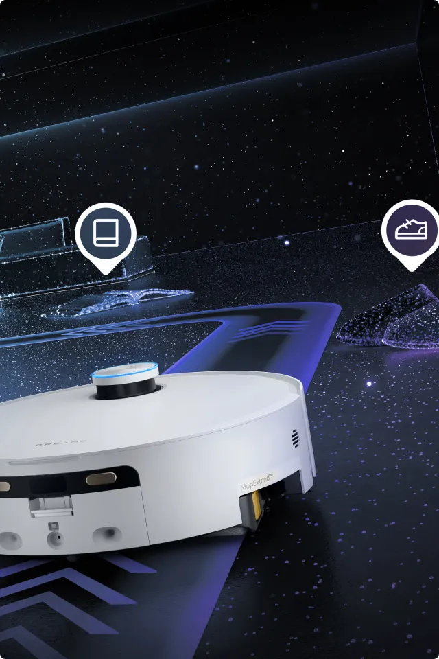 OmniSight navigatie en obstakelvermijding voor nauwkeurige reiniging