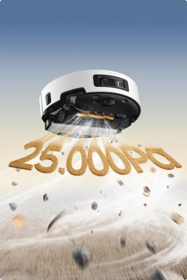 Vormax 25000Pa krachtige zuigkracht voor diepe vloerreiniging