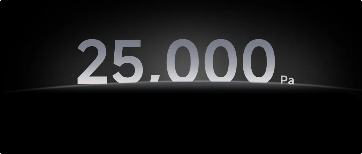 Vormax 25000Pa krachtige zuigkracht voor diepe vloerreiniging