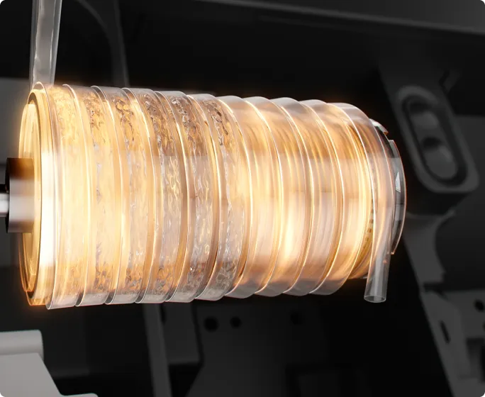 Dreame Aqua10 Ultra Track Complete verwarmt water tot 45°C voor optimale dweilprestaties