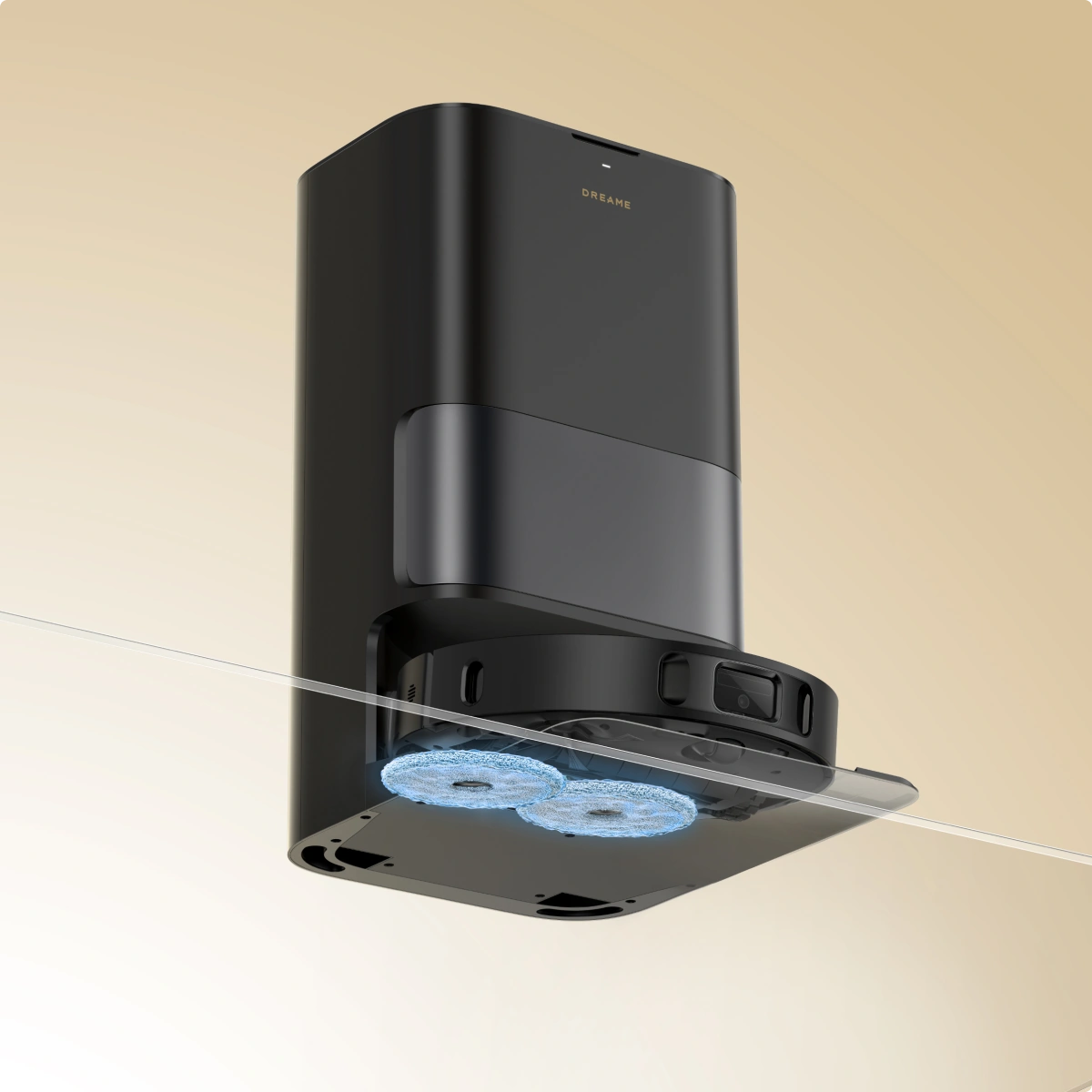Automatische reiniging <br>van dweilpad