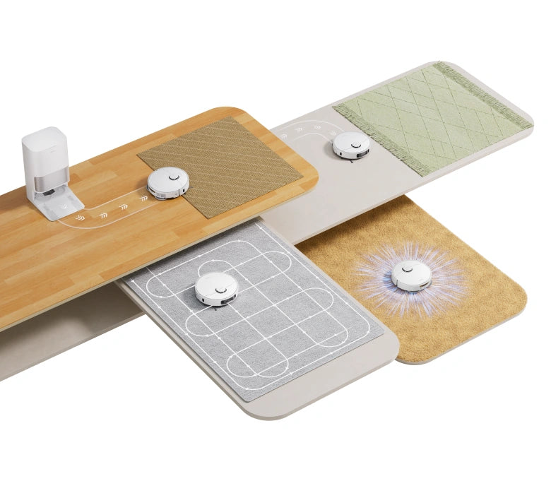 Slimme reiniging voor verschillende tapijten