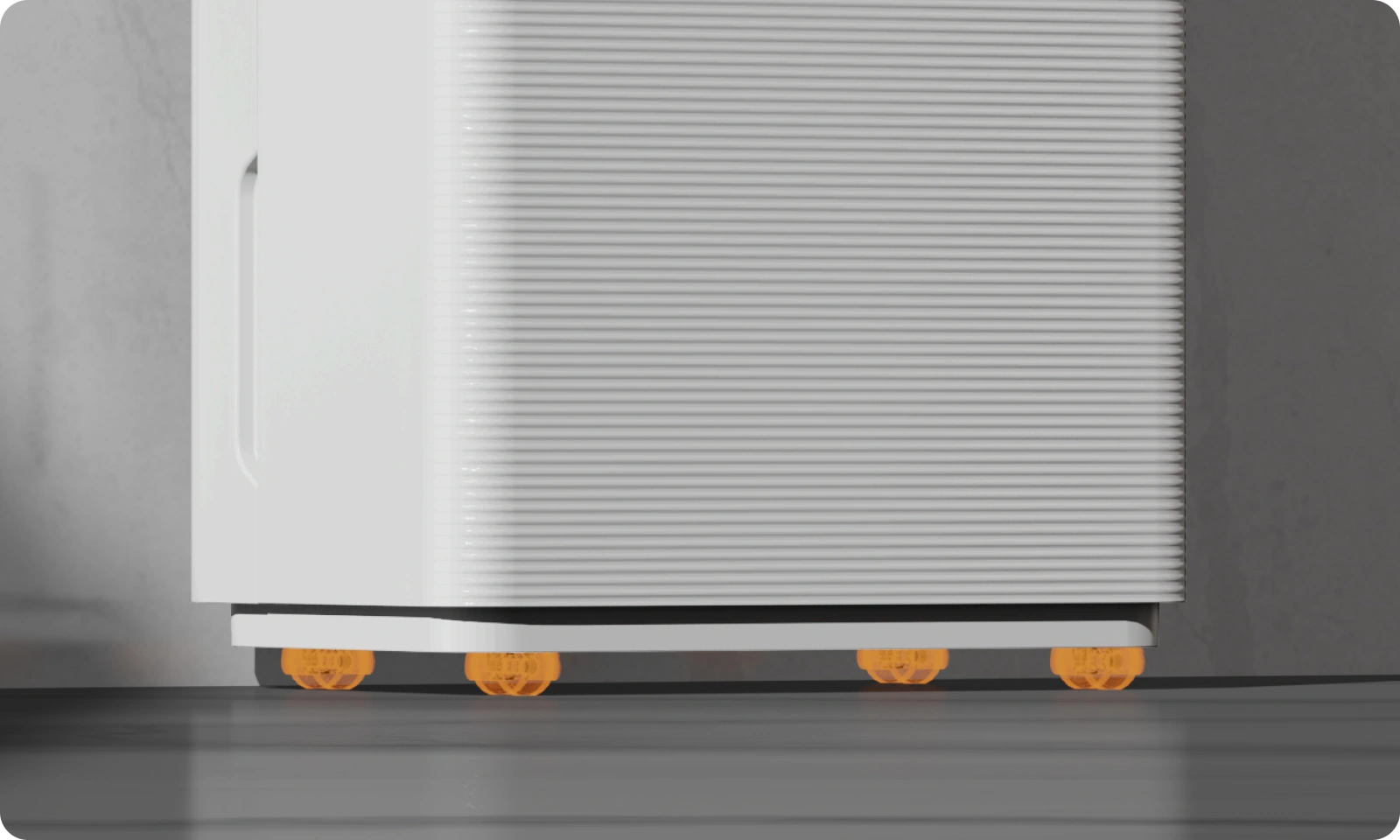 Stille omnidirectionele wielen voor <br class="dd20c-small-hide">moeiteloze verplaatsing