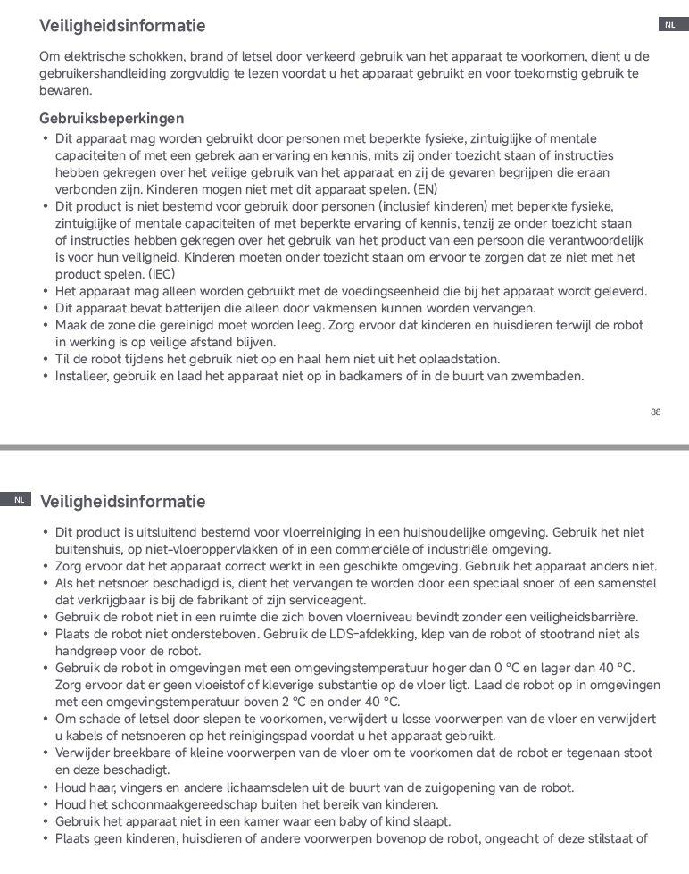 Waarschuwingen en veiligheidsinformatie