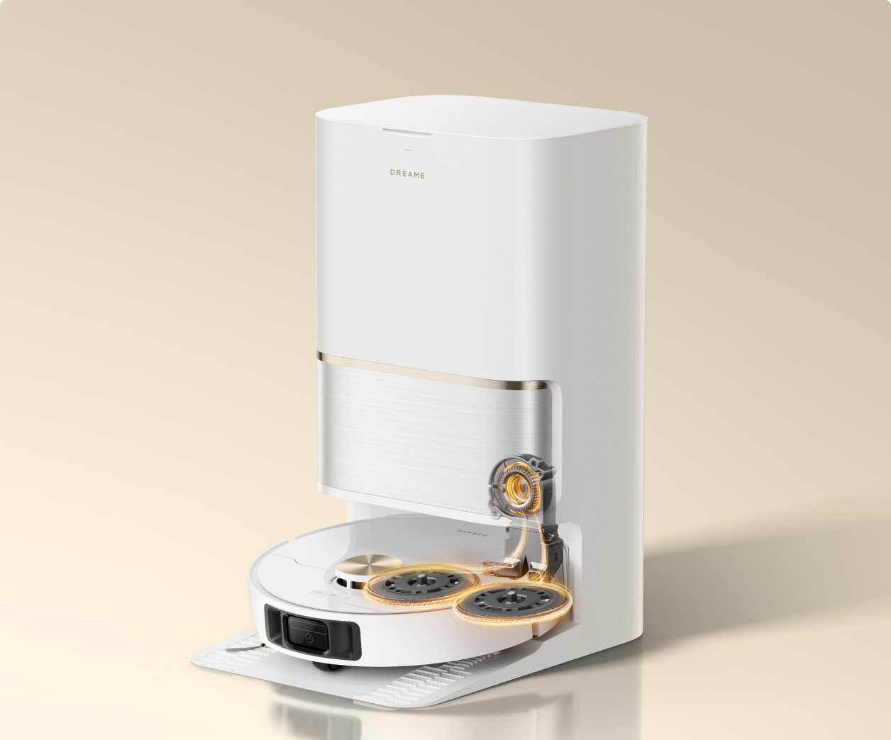 Dreame L50 Ultra AE მტვრის ავტომატური დაცლა