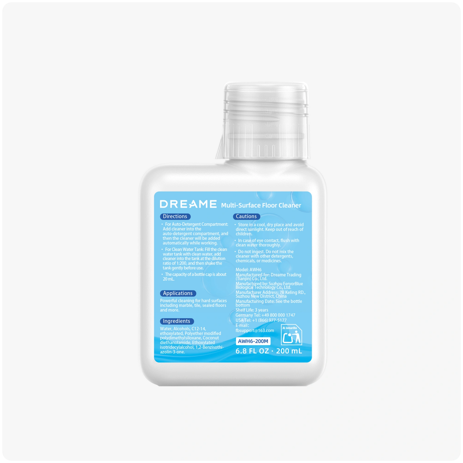 200 ml Reinigingsmiddel (AWH6)
x1