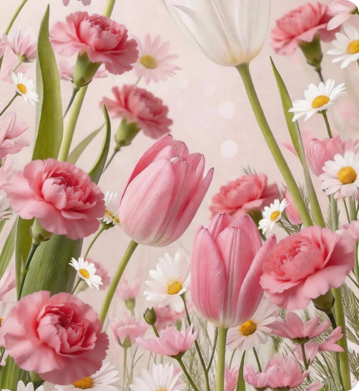 Vind de bloemen, geef met liefde cadeau.