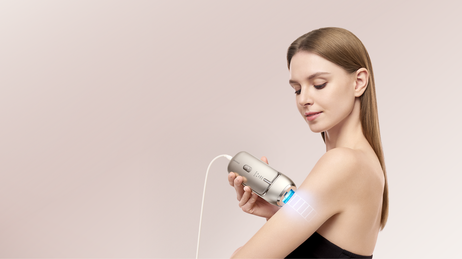 Dreame Nova IPL ontharingsapparaat 27 J hoge energie dubbele lamp voor gladde huid