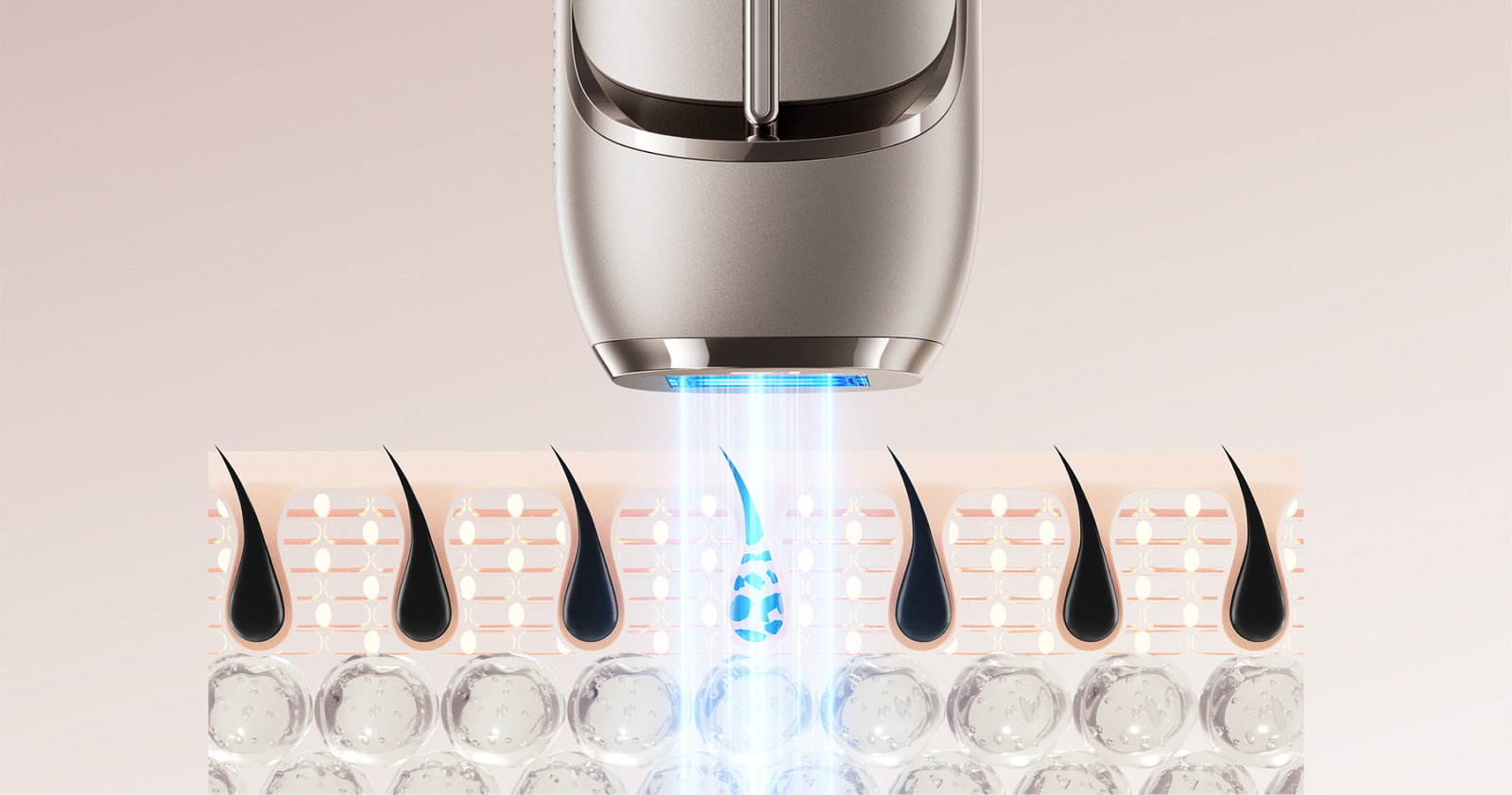 Dreame Nova IPL ontharingsapparaat multi impulstechnologie voor diepe energielevering
