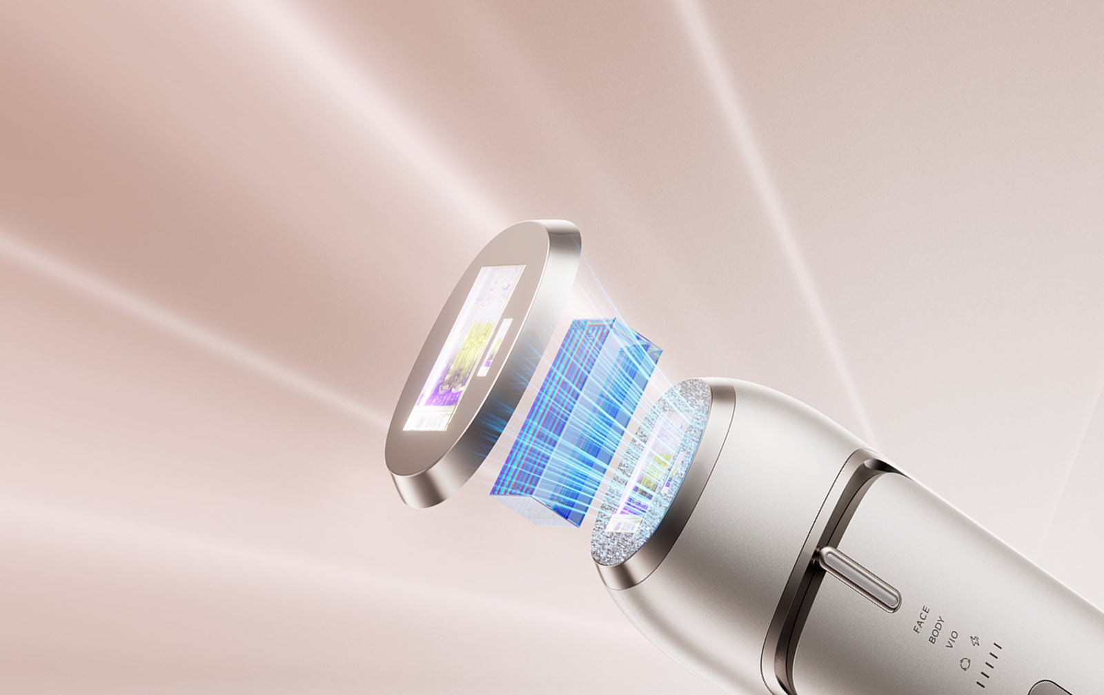 Dreame Nova IPL ontharingsapparaat Sapphire koeling voor snelle warmteafvoer en comfort