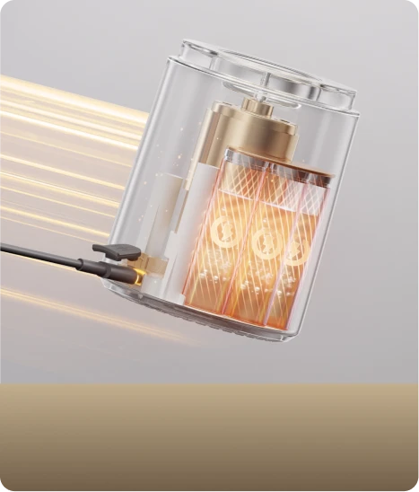 Dreame Portable Blender snellaadfunctie voor draadloos gebruik en snelle tussentijdse opgelading