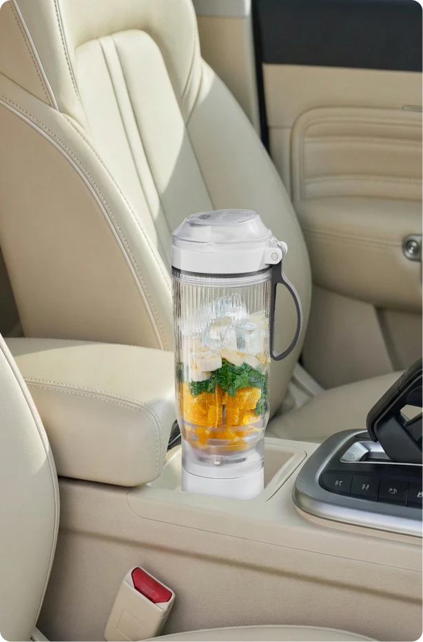 De Dreame Portable Blender elektrische blender, met zijn afneembare voet, is perfect voor zowel de sportschool als dagelijks gebruik.