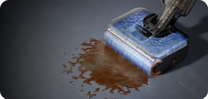 Dreame T12 Pro zorgt voor een schoon dweilproces dankzij het schoonwater-reinigingssysteem
