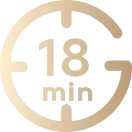 18 min.*