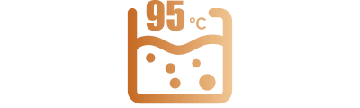 Slimme zelfreiniging bij 95 °C
