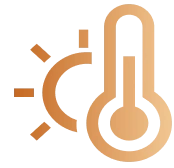 Krachtige boiler Snelle verwarming tot 380 °C*