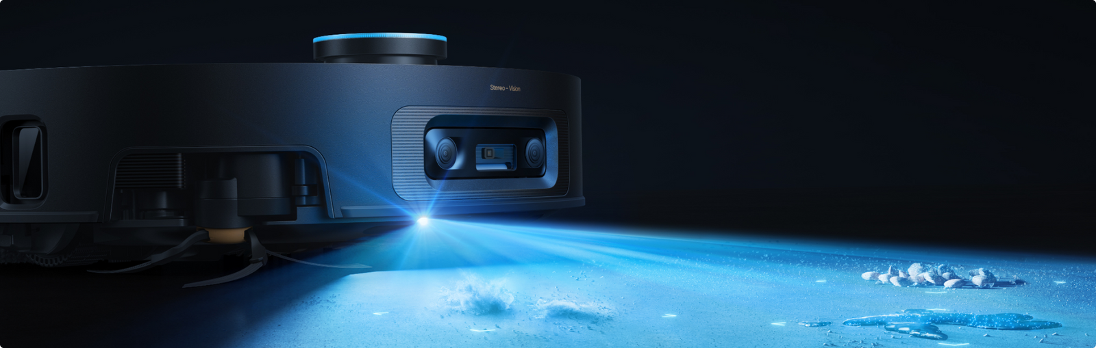 Dreame X60 Pro Ultra Complete met AI OmniSight System 3.0 onthult verborgen vuil voor vlekkeloze dieptereiniging.