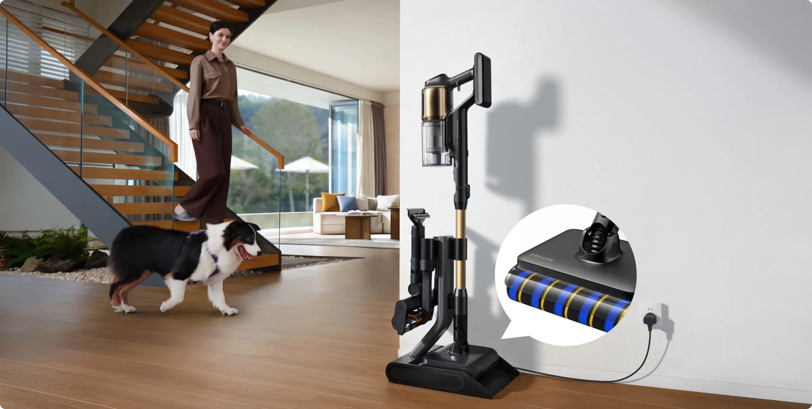 Dreame   Z30 Pro Aqua-A alles in één basisstation voor zelfreiniging en opbergen