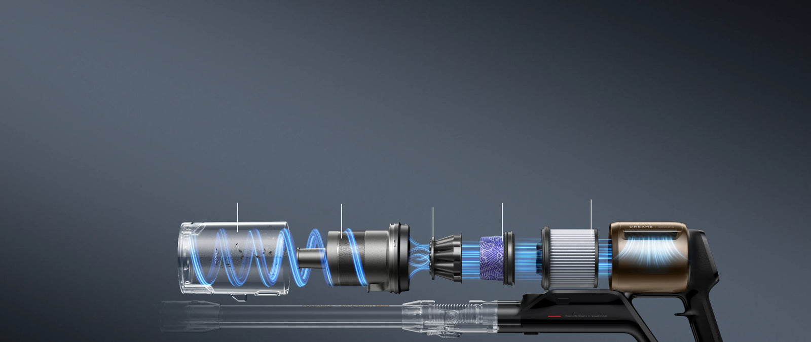 Dreame   Z30 Pro Aqua-A vijflaags HEPA filtersysteem met 99,99 procent efficiëntie voor schone lucht