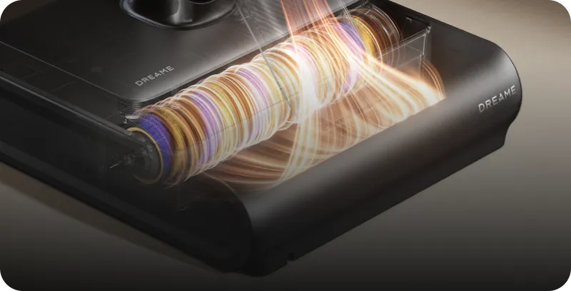 Dreame Z30 Pro Aqua-A Steelstofzuiger met natreinigingsfunctie met zelfreiniging en 70 graden heteluchtdroging.