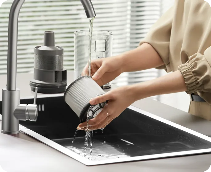 Dreame   Z30 Pro Aqua-A afwasbare onderdelen voor eenvoudig onderhoud en prestaties