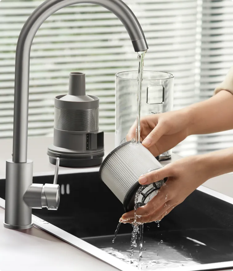 Dreame   Z30 Pro Aqua-A afwasbare onderdelen voor eenvoudig onderhoud en prestaties