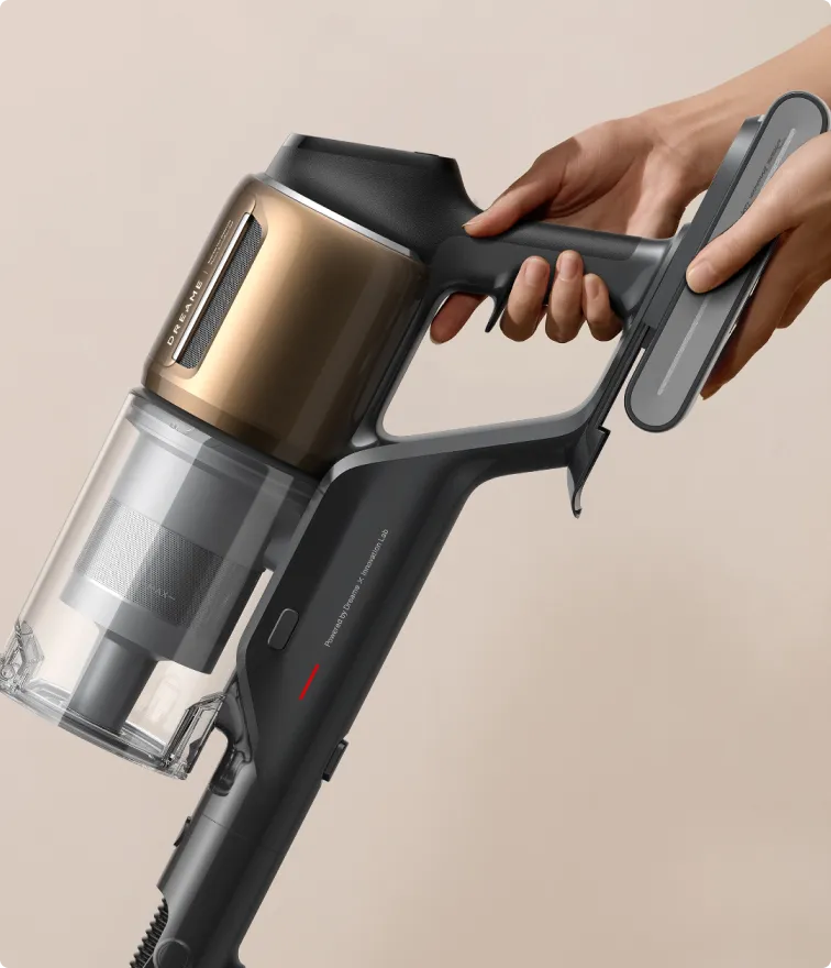 Dreame   Z30 Pro Aqua-A verwisselbare accu voor een langere schoonmaaktijd in huis