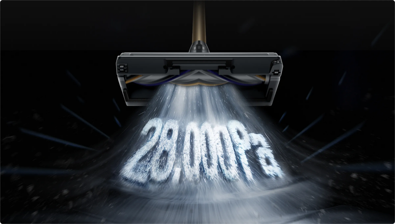 Dreame   Z30 Pro Aqua-A krachtige stormzuigkracht van 28000Pa met 150000RPM motor